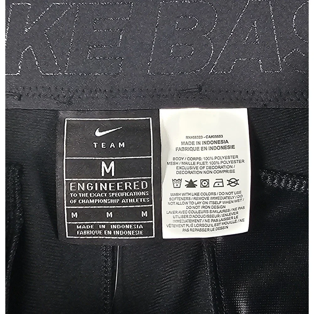 New Nike Vapor Select Baseball Pants Black Mens Size Medium BQ6345-010 Pockets